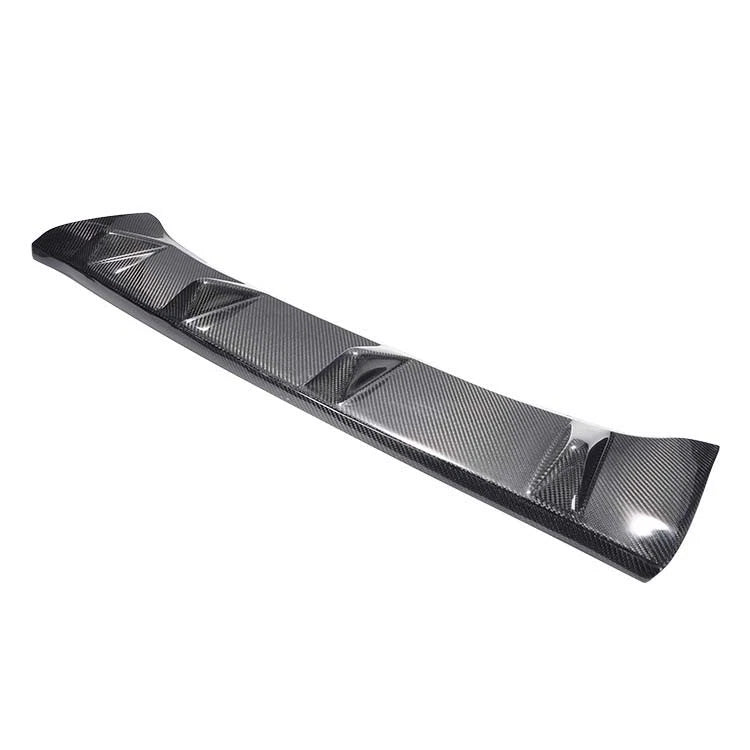 Real Carbon Fiber Front Bumper Lower Spoiler Splitter Lip for BMW X5 F15 2014-18