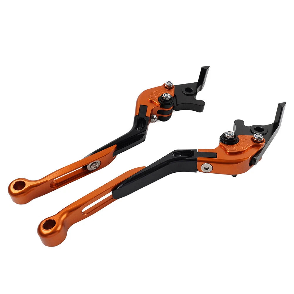 CNC Orange Extendable Brake Clutch Levers for BMW R1200GS R1250GS (2013-2020)