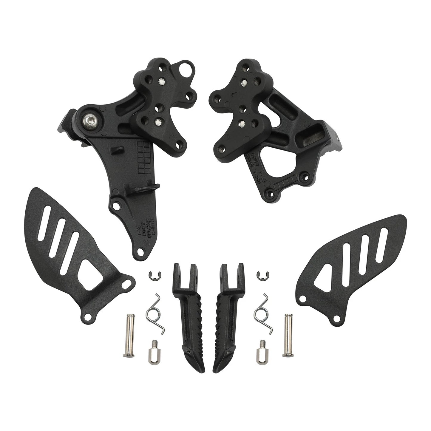 Black Rider Driver Footrests Bracket for Suzuki GSXR600 GSXR750 (2006-2010)