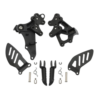 Black Rider Driver Footrests Bracket for Suzuki GSXR600 GSXR750 (2006-2010)
