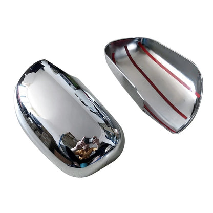 2 x Chrome Rear View Mirror Caps for Toyota RAV4 (2006-2012)