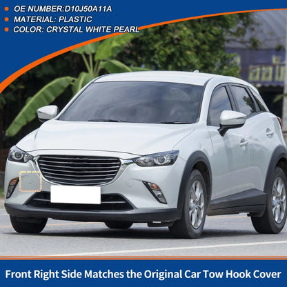 Tow Hook Cover for Mazda CX-3 (2016-2021) - Crystal White Pearl