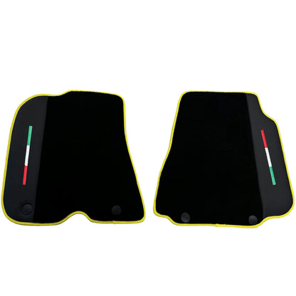 AutoWin Black Floor Mats for Ferrari F12 Berlinetta (2012-2022)