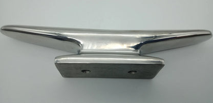 Boat Cleat Narrow Base 316 Polished Stainless Steel 150mm Heavy Duty