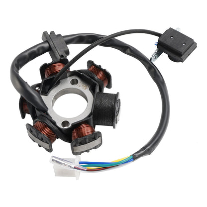 6 Pole Stator Alternator for Kymco Activ 110, 50 SR, Unik 110, Nexxon 50