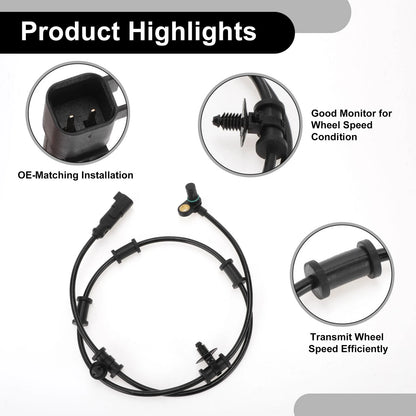 ABS Wheel Speed Sensor for Dodge Ram 2500 3500 Laramie (2003-2010)