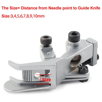 Left Guiding Walking Foot for JUKI LU-1509, LU-1520, LU-2220, Durkopp Adler (2010-2023)