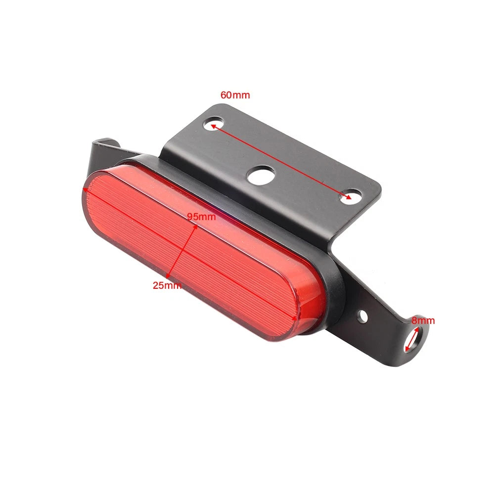 Red Tail Light License Plate Holder Bracket for Harley Sportster S (2021-2023)