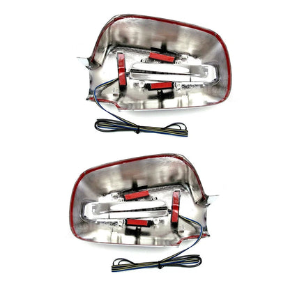 Chrome LED Light Mirror Covers for 2002-2006 Honda CR-V SUV