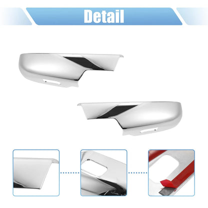Chrome Plated Lower Mirror Cover Caps for Chevrolet Suburban 1500