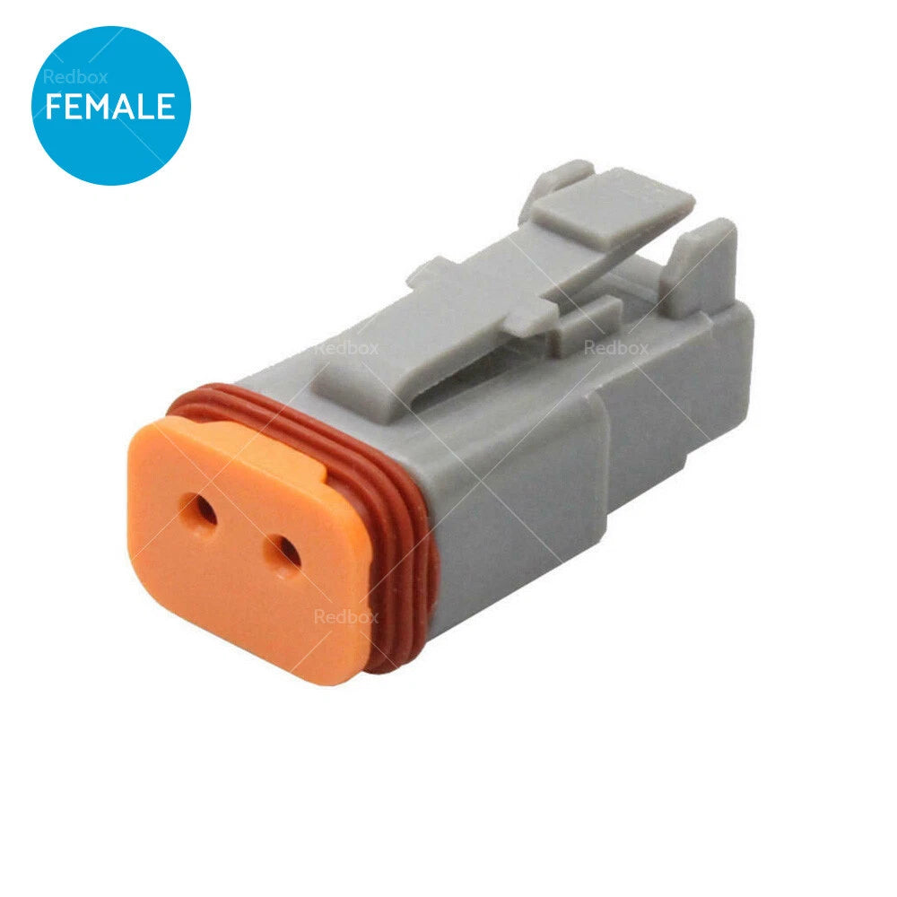 117PCS DT 2 Way Connector Plug Kit for Auto Marine (DT 2Pin)