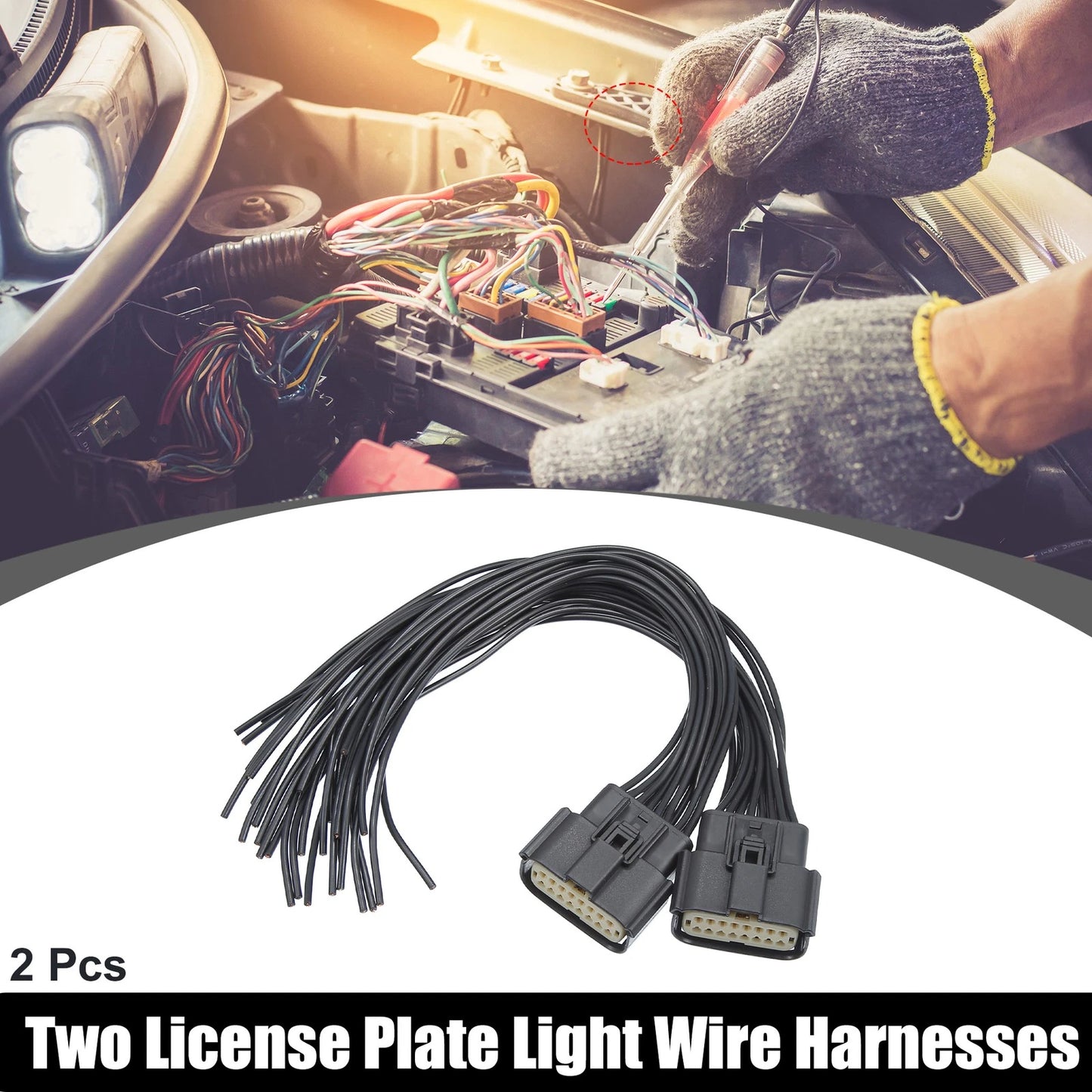 Headlight Connector Pigtails for Jeep Grand Cherokee (1999-2004)