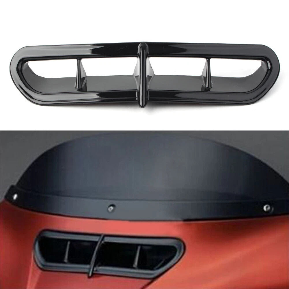 Fairing Black Vent Air Duct Bezel for Harley Touring Electra Tri-Glide (2014-2015)
