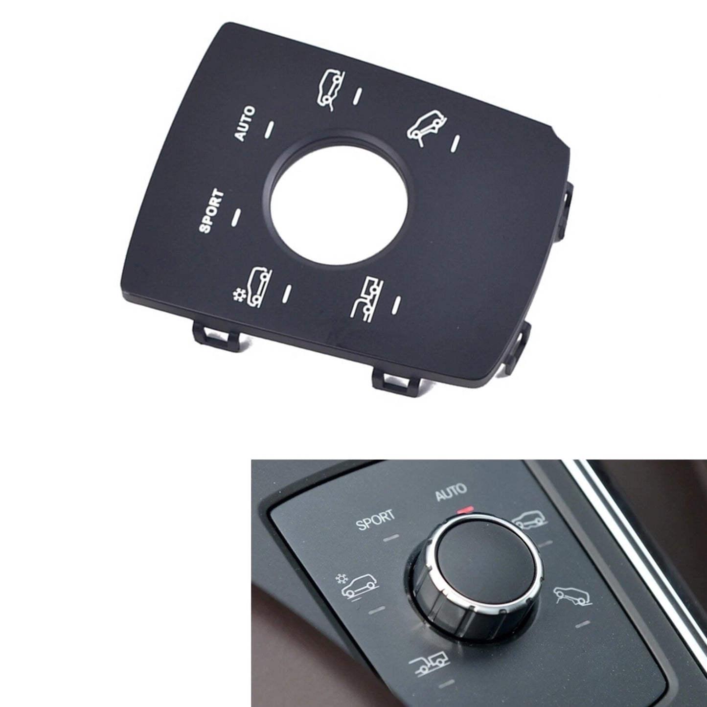 Multimedia Switch Panel Cover for Mercedes-Benz GL W166 (2012-2015)