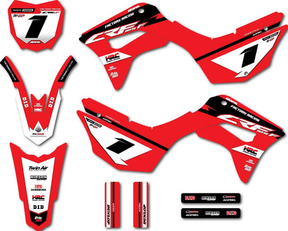 Tokyo Style Sticker Kit for Honda CRF 125F (2019-2023)