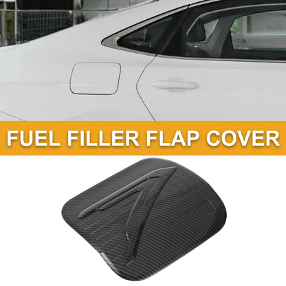 Fuel Tank Door Cap for Toyota Corolla Cross Carbon Fiber Black (2022-2023)