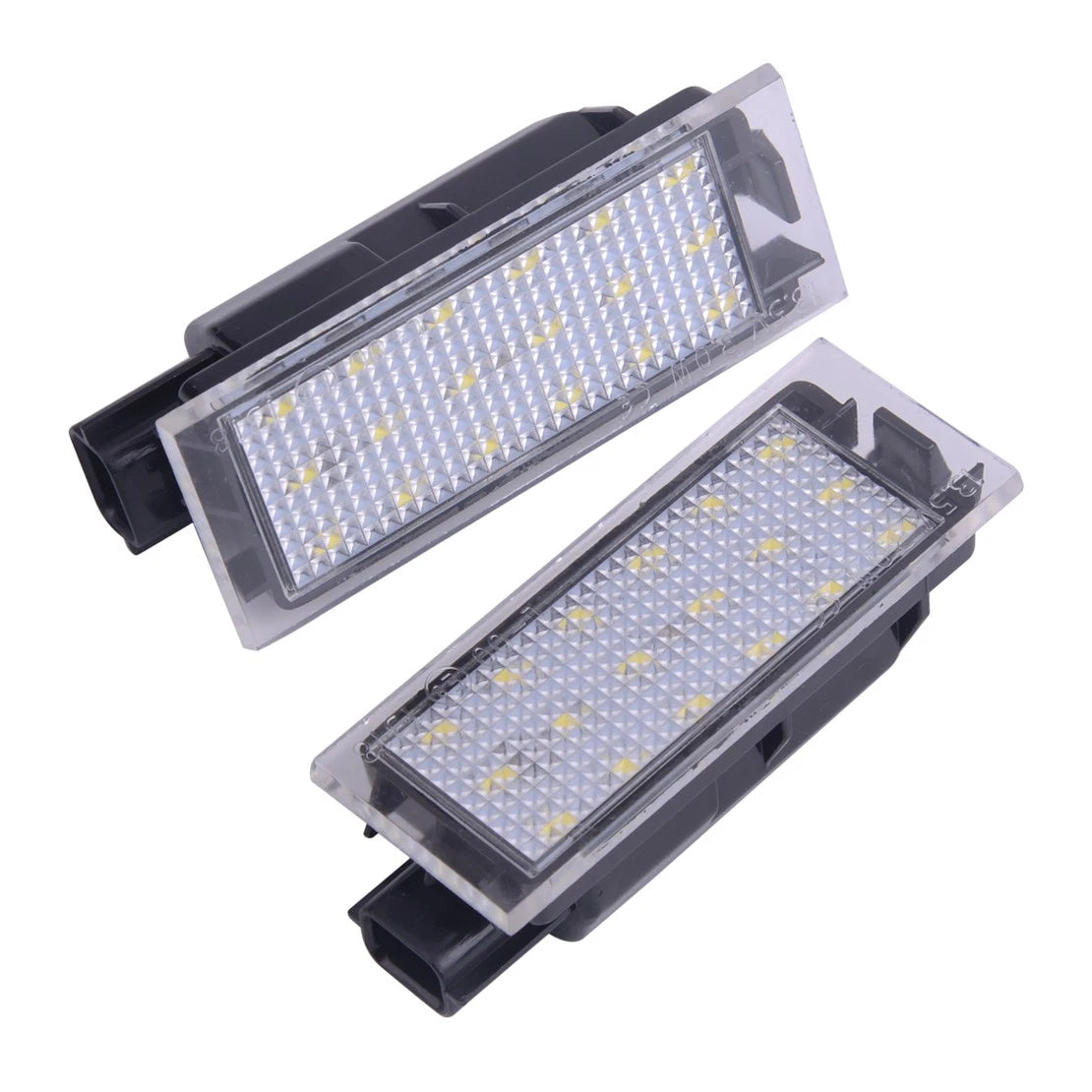 LED License Plate Lights Pair for Renault Vel Satis Laguna MK II (2005-2007)