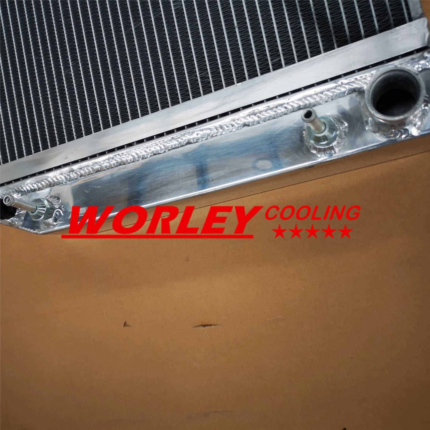 62MM Aluminum Radiator for Jaguar XJS V12, XJ12 HE 5.3L, 6.0L (1976-1996)