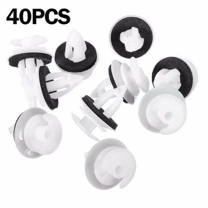 40x Door Panel Clips W/Seal Ring for E30 E34 E36 E38 E46 M3 M5 Z3