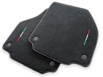 AutoWin Floor Mats for Ferrari F8 Tributo with Alcantara Leather (2019-2023)