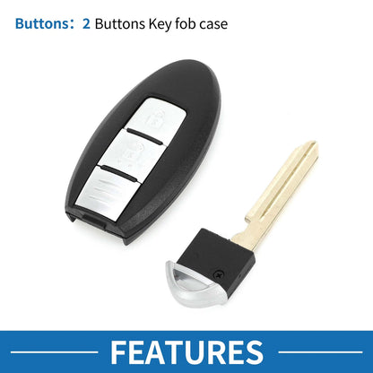Keyless Entry Remote Fob Shell Case for Nissan Sunny