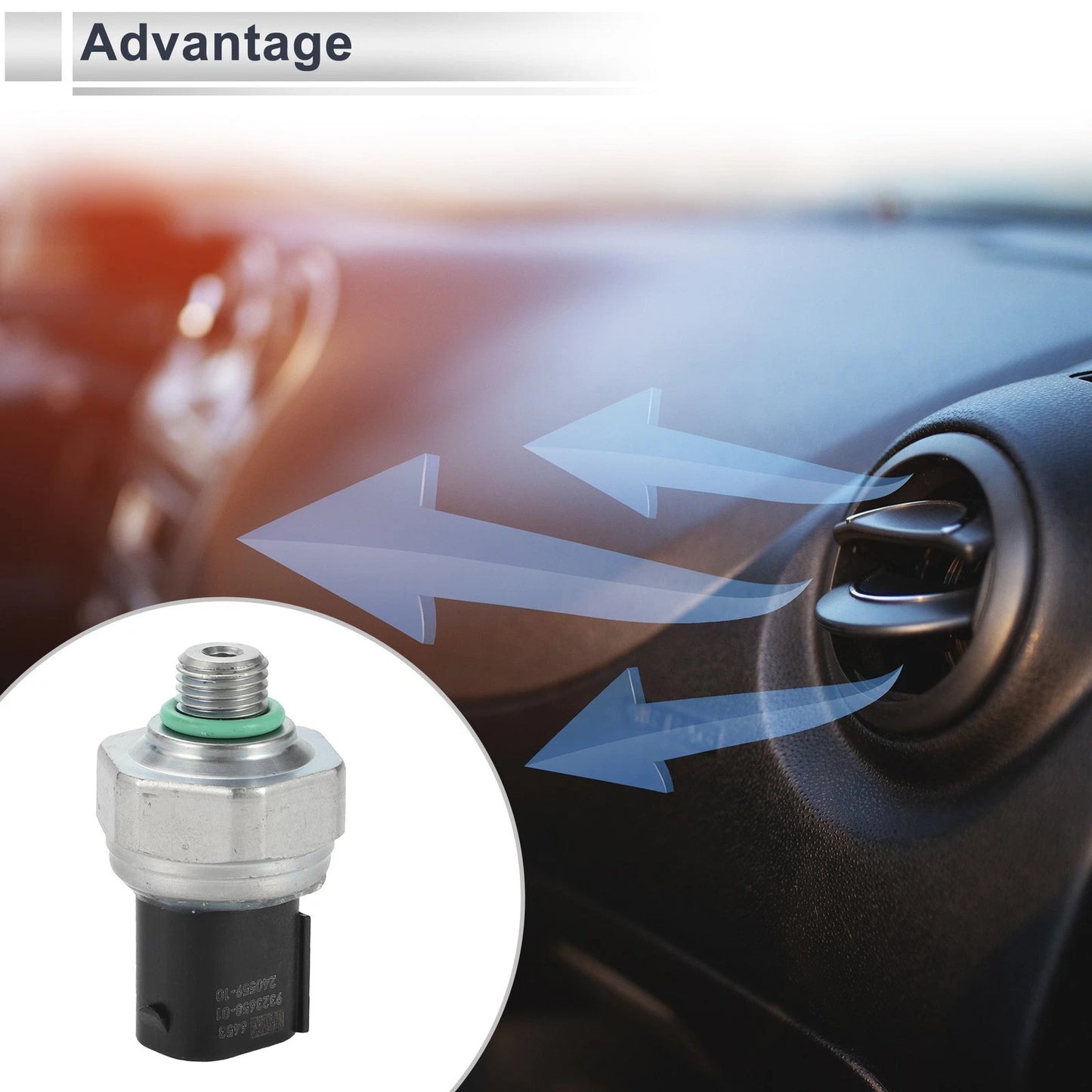 A/C Pressure Switch Sensor for BMW MINI E39 E46 E38 E53 X5 (1997-2006)