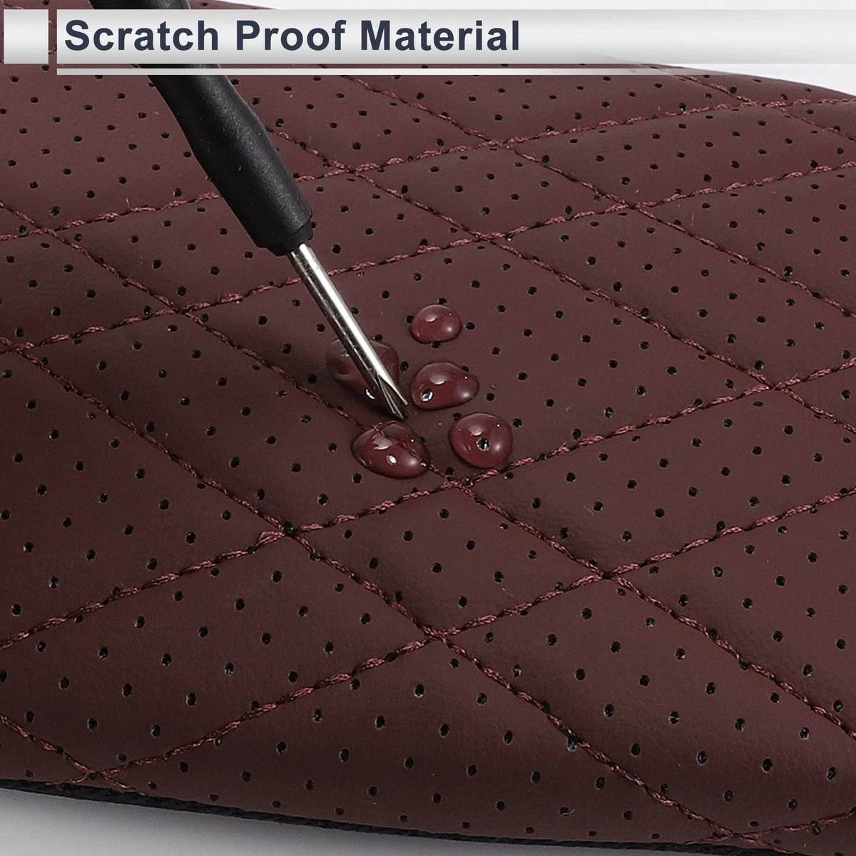 Center Console Cover for BMW 5 Series G30 (2018-2023) Dark Red - 1Set