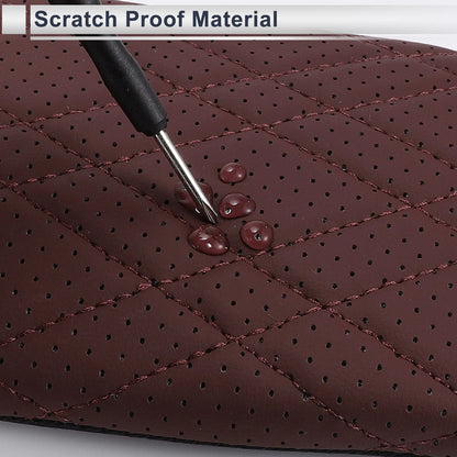 Center Console Cover for BMW 5 Series G30 (2018-2023) Dark Red - 1Set