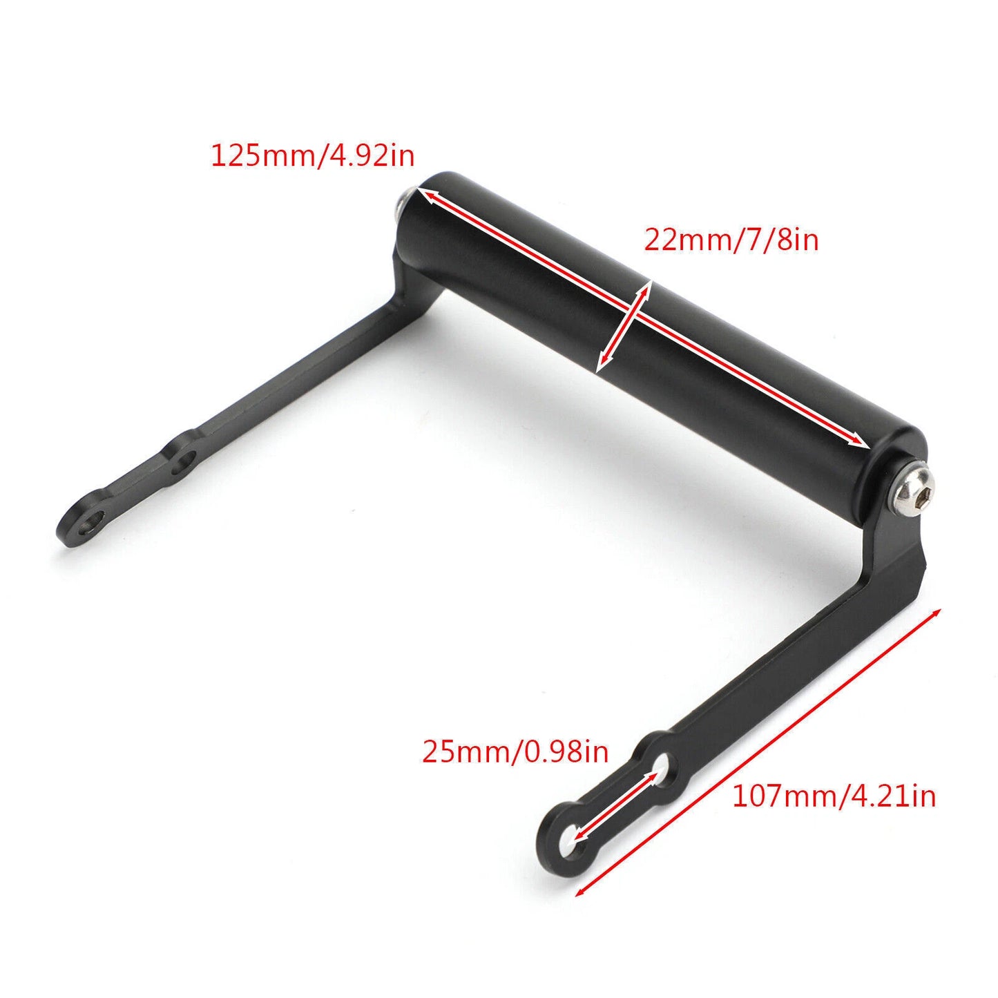 Cockpit Bar GPS Smartphone Mount for Kawasaki KLZ1000 LT Versys 1000 (2017-2018)