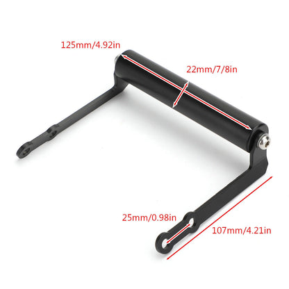 Cockpit Bar GPS Smartphone Mount for Kawasaki KLZ1000 LT Versys 1000 (2017-2018)