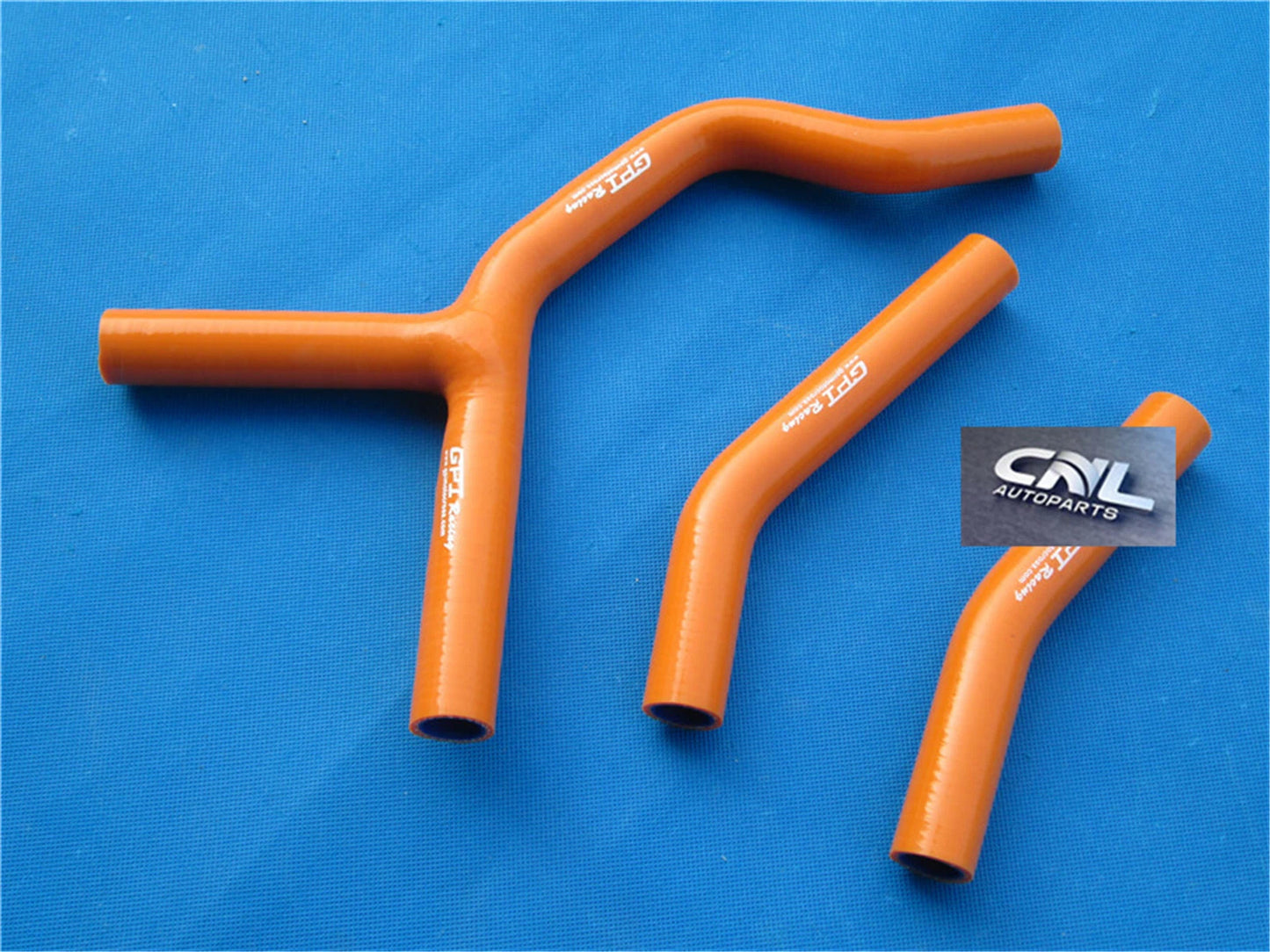 Silicone Radiator Hoses for KTM 125SX 200SX (2003-2006) - Orange 2 x