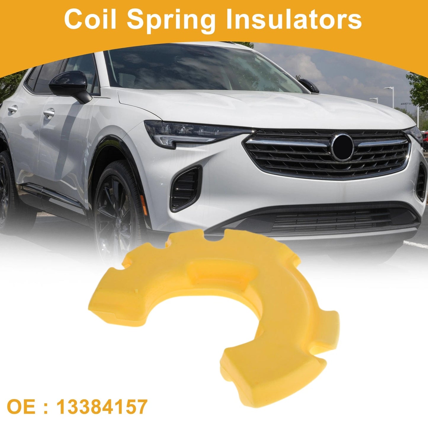Lower Coil Spring Insulators 1 Pc for Buick Envision (2020–2020)