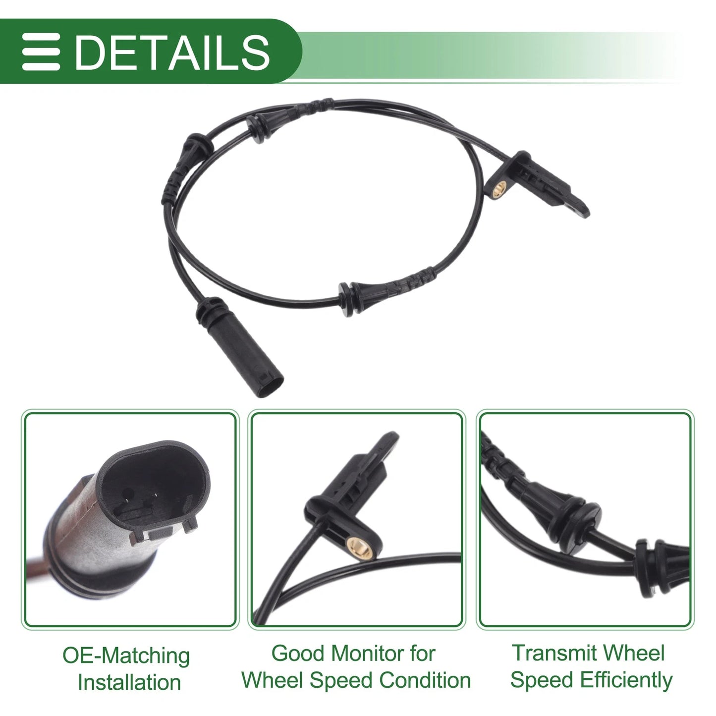 ABS Wheel Speed Sensor for BMW X4 (2019-2022) - 1 x Sensor
