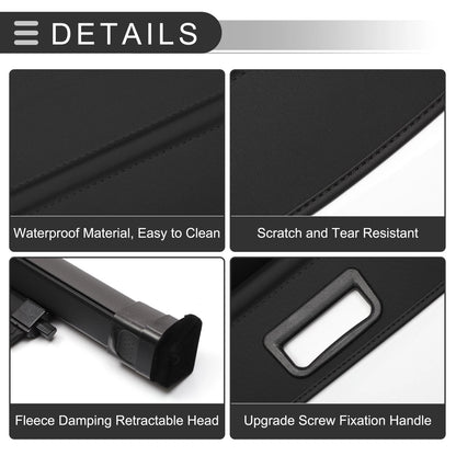 Retractable Cargo Cover for Mazda CX-90 2024 Trunk Parcel Shelf Black