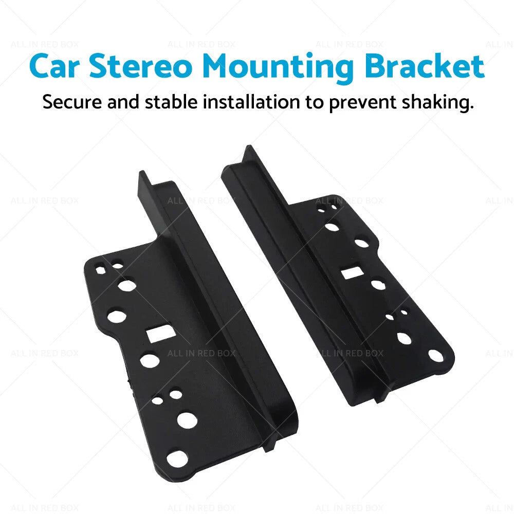 Car Stereo Side Trim Brackets 2Din Dash for Toyota