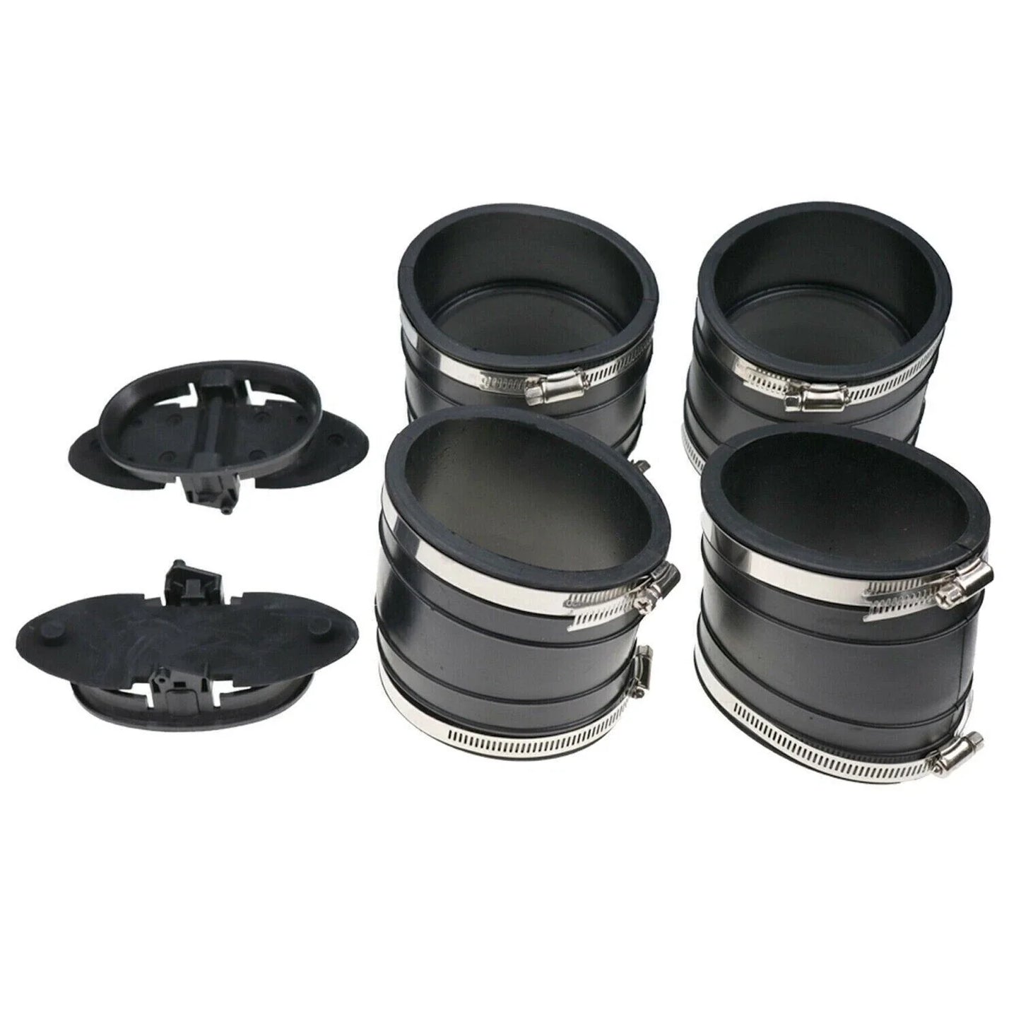 Y Pipe Exhaust Bellow Hose Kit for Mercruiser V6/V8 Engines