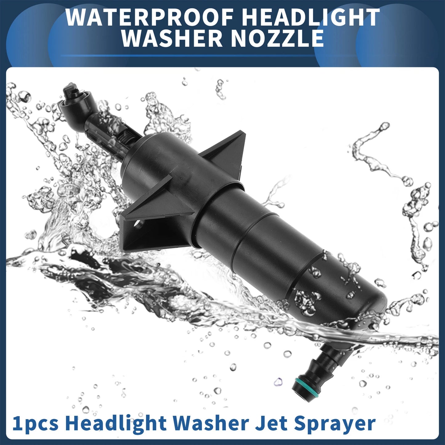 Front Passenger Headlight Washer Nozzle for Mercedes-Benz GLK350 (2009-2015)