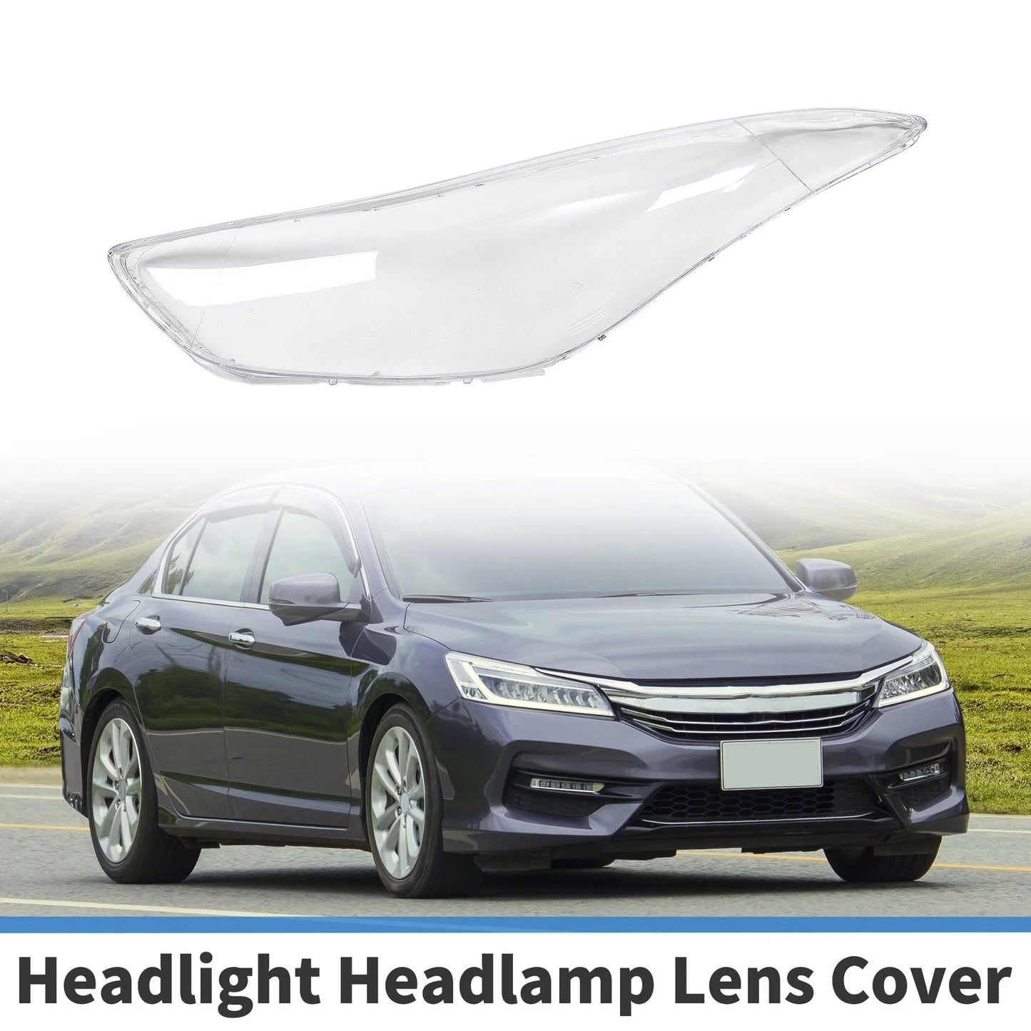 Car Front Left Headlight Lens Cover for Hyundai Elantra (2011-2016)