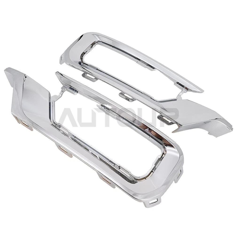 2 x Front Driver+Passenger Side Fog Light Trim LH+RH for GMC Acadia Limited (2013–2017)