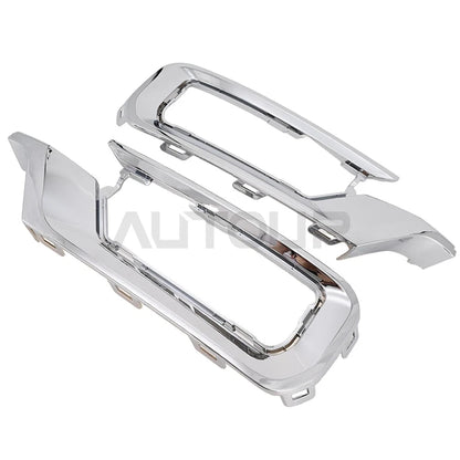 2 x Front Driver+Passenger Side Fog Light Trim LH+RH for GMC Acadia Limited (2013–2017)