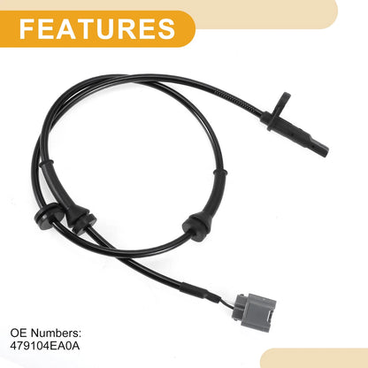 ABS Wheel Speed Sensor for Nissan Qashqai (2014-2021) Front Left/Right