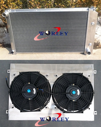 3ROW Aluminum Radiator & Fans for Pontiac Firebird/Trans Am (1970-1981)