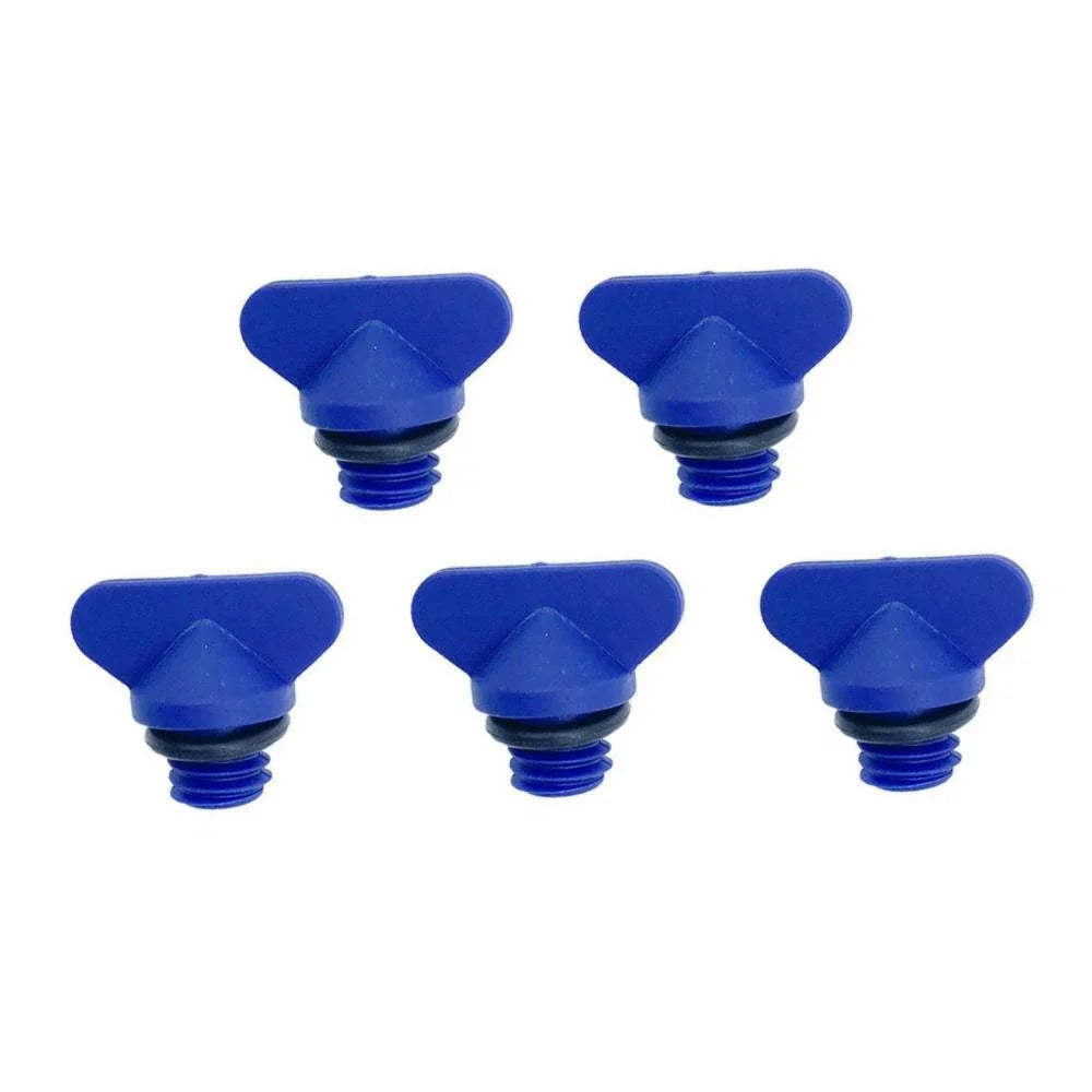 5 x Mercruiser Engine Block Drain Plugs for Manifold (22-806608A02, 18-4226)