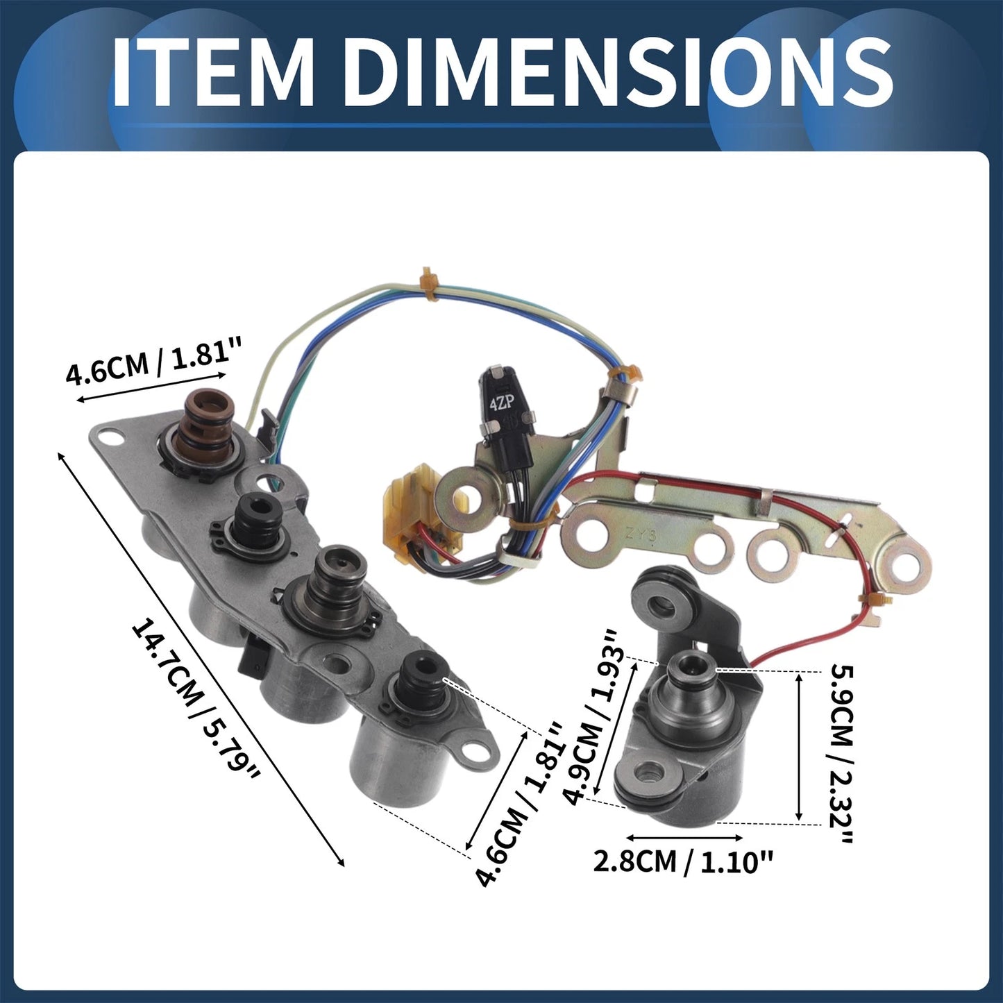 1 Set Transmission Solenoid Valve for Nissan Altima (2002-2004)