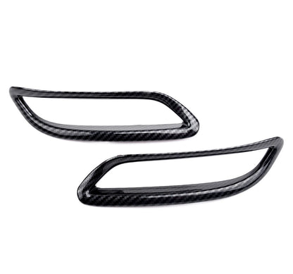 Carbon Fiber Rear Fog Light Cover Trim for Toyota Camry SE XSE (2018-2019)