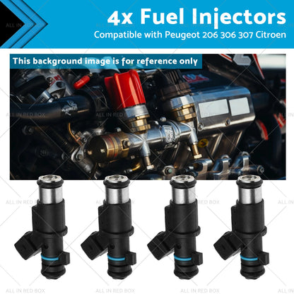 Fuel Injector for Peugeot 206 306 307 Citroen 1.4 KFV Petrol (2001-2007)