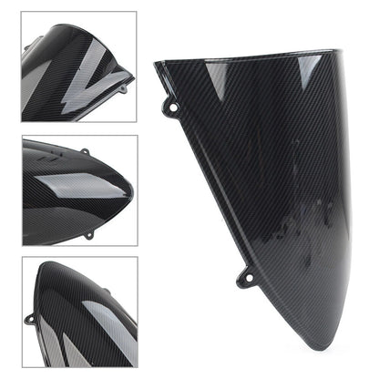 Black Carbon Fiber Windshield for Kawasaki Ninja 250 250R EX250 (2008-2012)