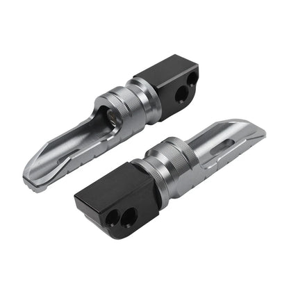Grey Rear Footrests for BMW F900R F900XR S1000RR HP4 (2020-2023, 2015-2023)