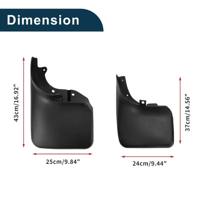 Mud Flaps for Toyota Land Cruiser LC80 (1990-1997)