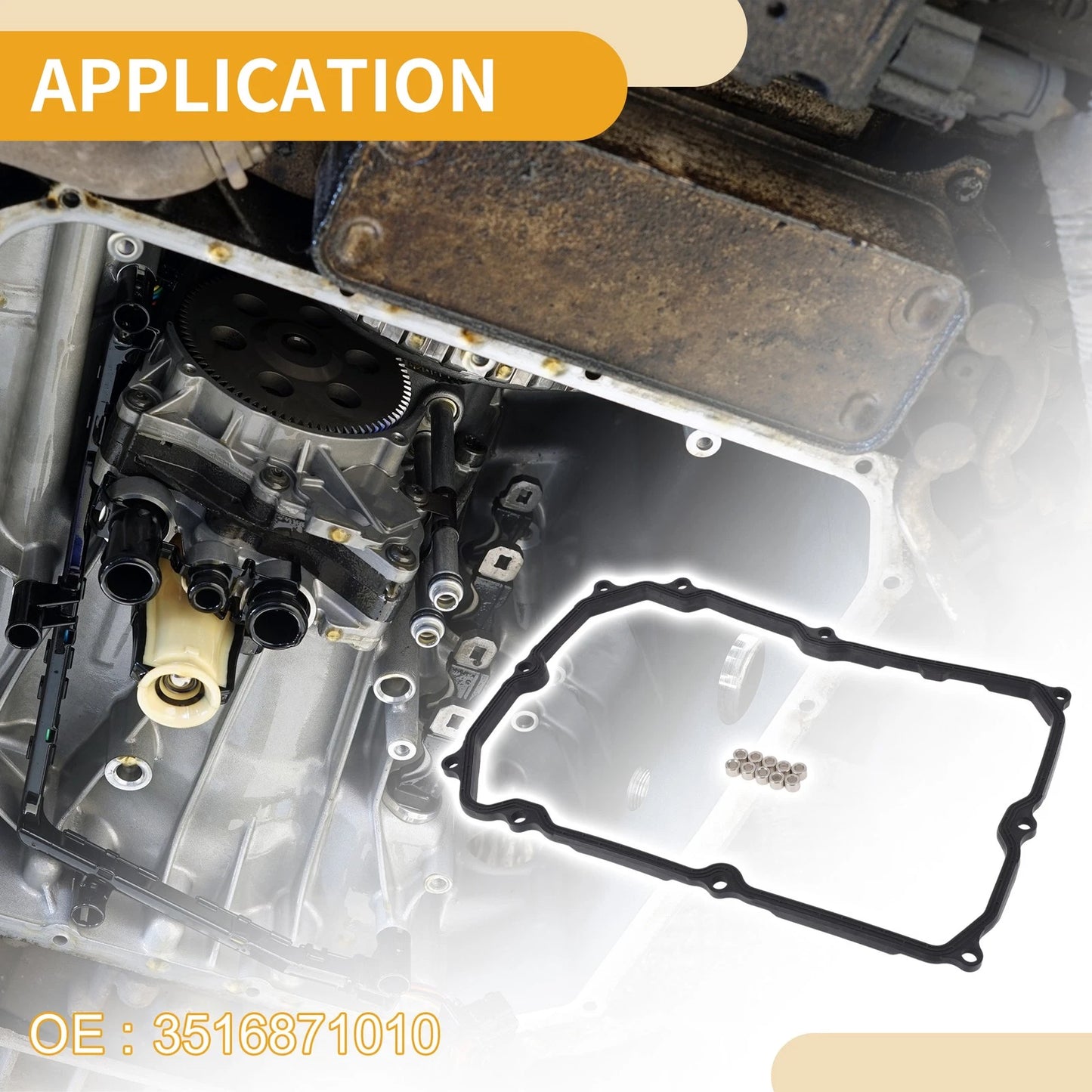 Transmission Filter Oil Pan Gasket for Toyota Land Cruiser (2015)